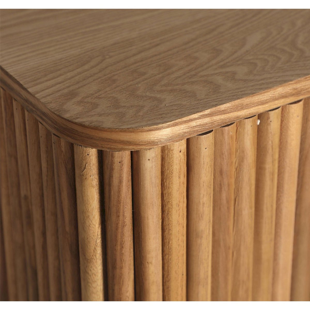 Meuble tv en bois style scandinave bois naturel clair, RECOLLECTION