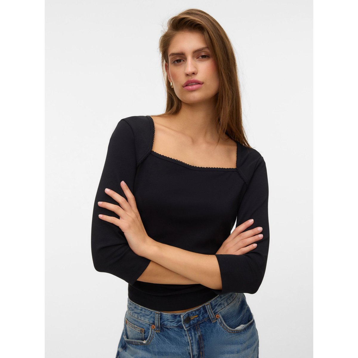 T-Shirt black 1, VERO MODA