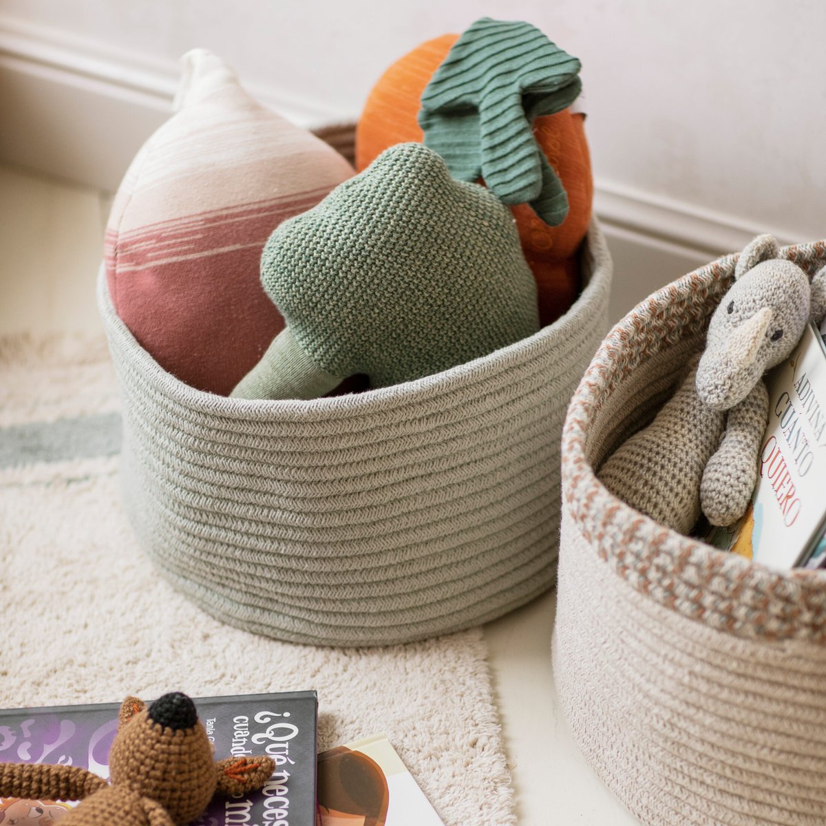 Panier Kilo LITTLE CHEFS beige, LORENA CANALS