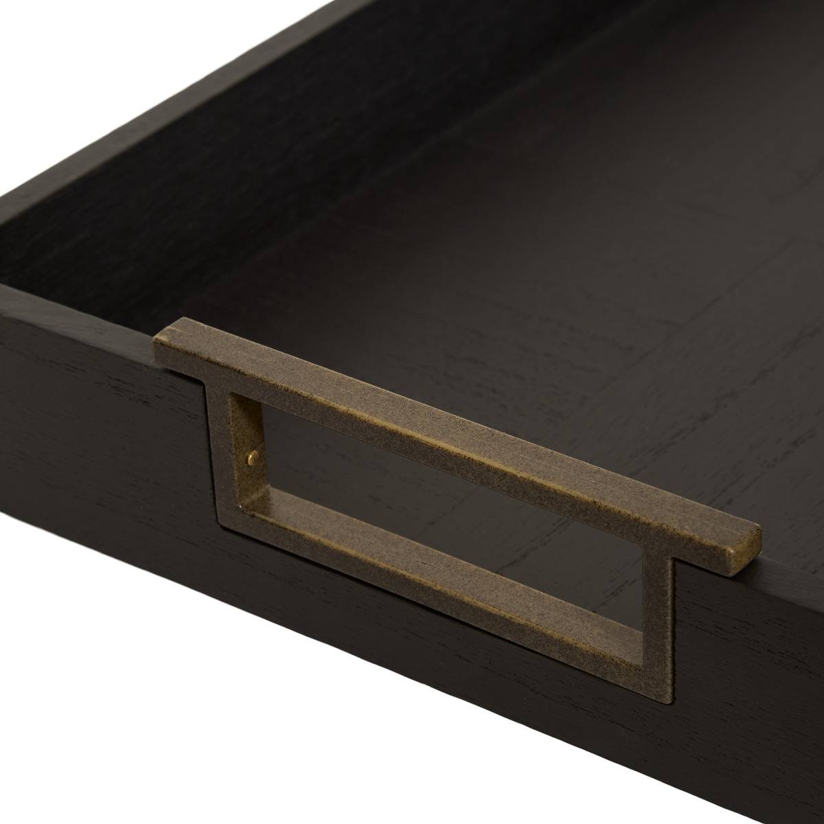 Lot de 2 plateaux rectangulaires SAEL multicolore, ATMOSPHERA