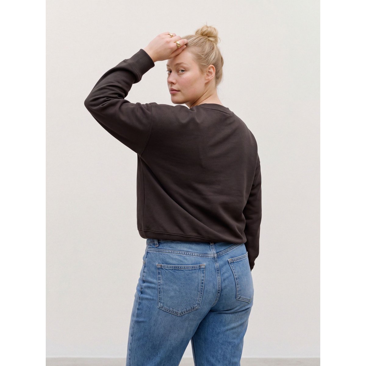 Sweat-Shirt marron - chocolate torte 1, VERO MODA