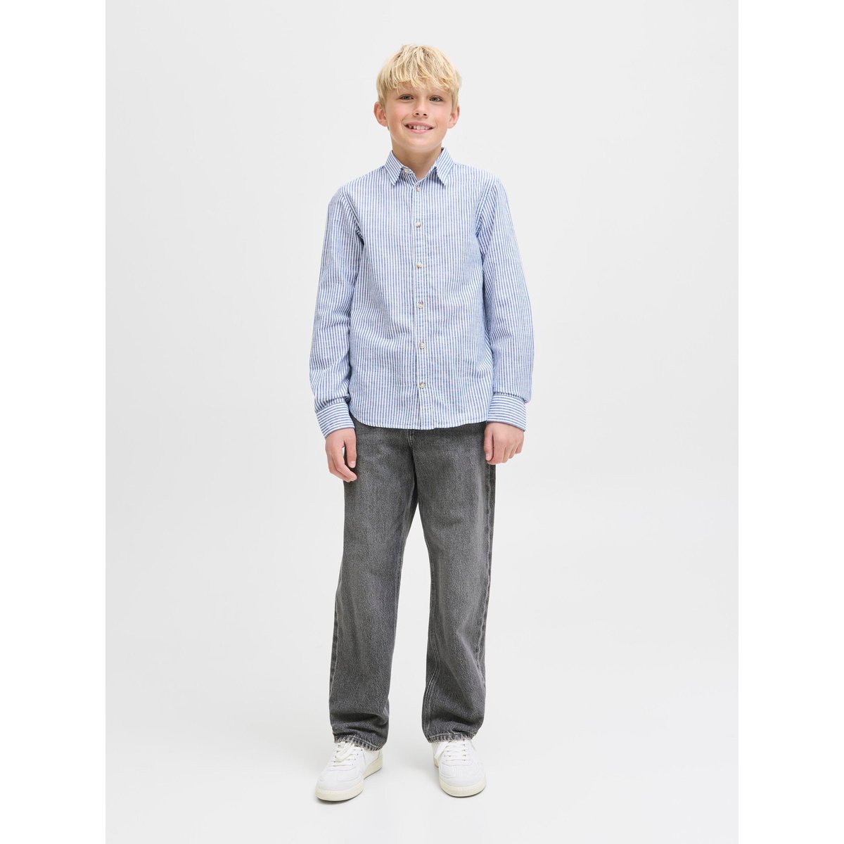 Jean Coupe Décontractée black denim, JACK & JONES JUNIOR