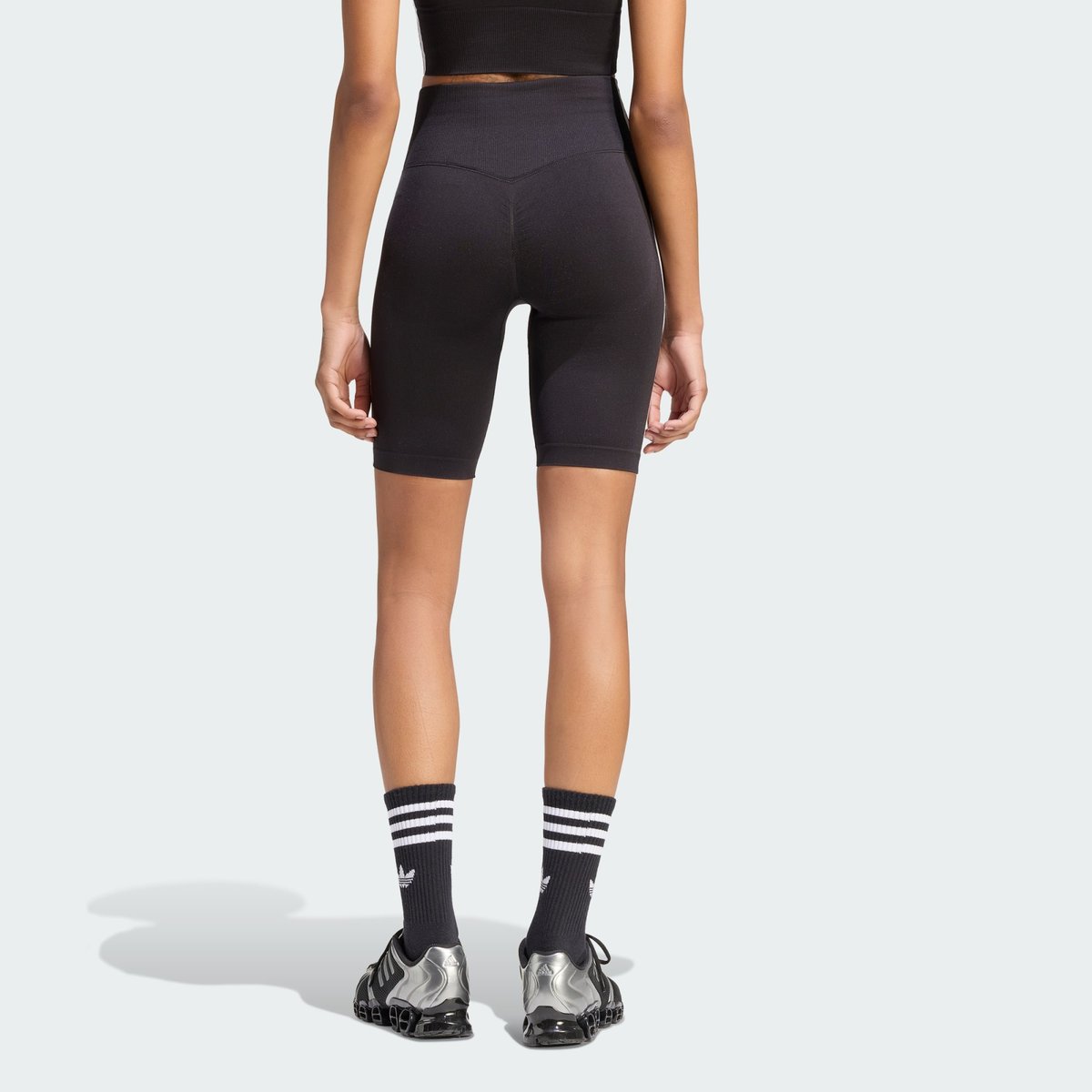 Short Sans Couture 3 Bandes Essentials 12,7 Cm Short Sans Couture 3 Bandes Essentials 12,7 Cm black, adidas Originals