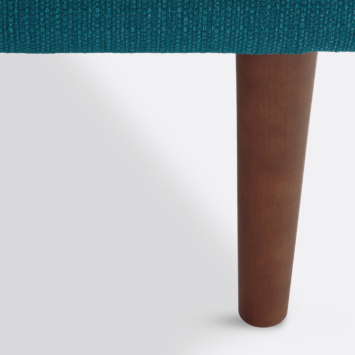 Pouf poliestere Tuske blu pavone, LA REDOUTE INTERIEURS