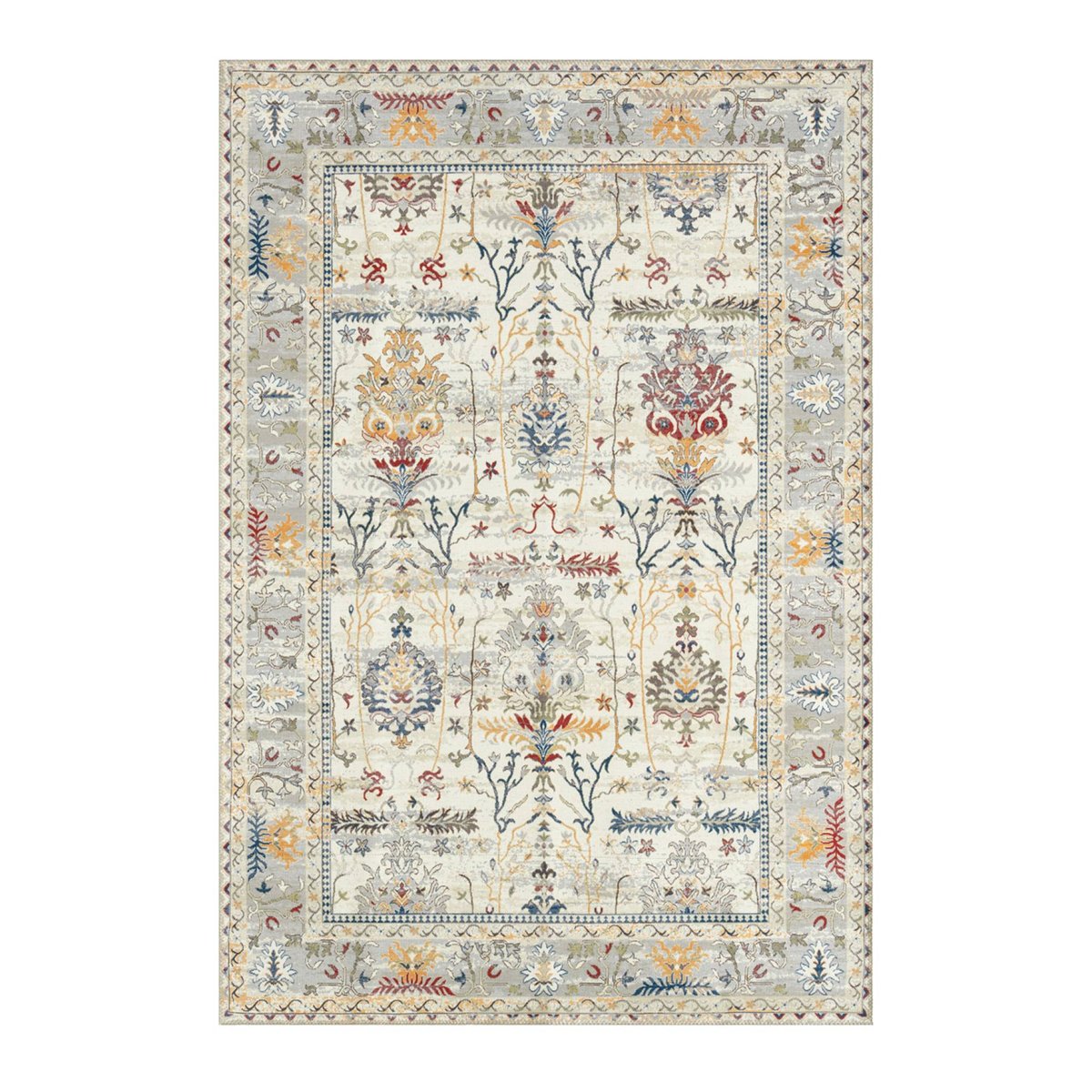 Tapis intérieur rectangulaire persan CAVY multicolore, SWEEEK