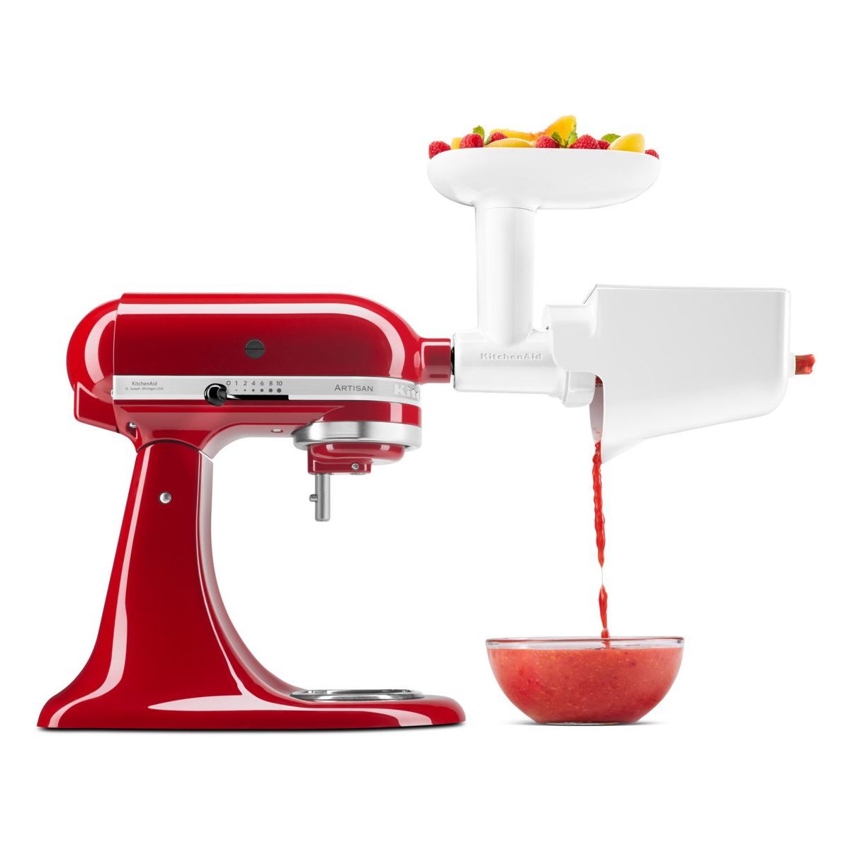Passoire et tamis 5KSMFVSP PASSOIRE A FRUITS ET LEGUMES blanc / inox, KITCHENAID
