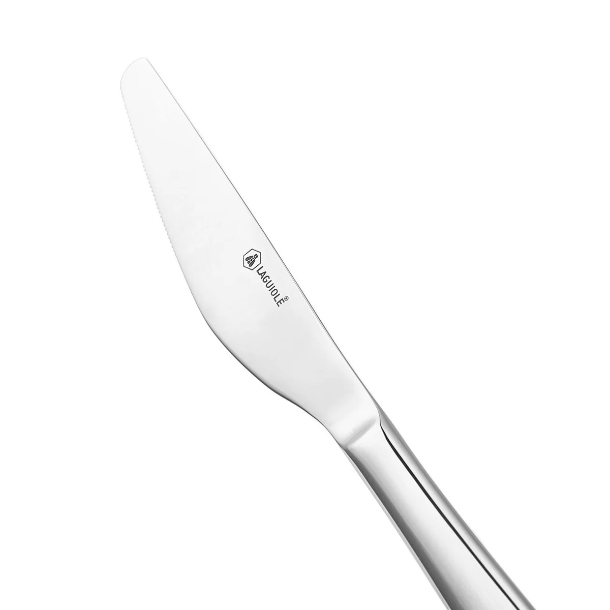 Ménagère 24 pièces en inox 18/8 - Pivoine argenté, LAGUIOLE CUISSON