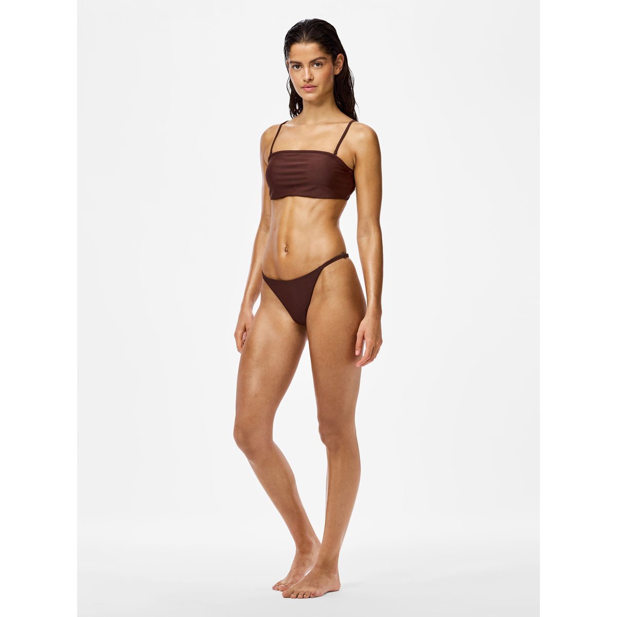 Bas De Bikini rouge - deep mahogany, PIECES