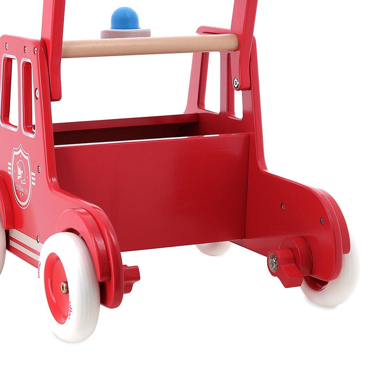 Chariot de marche pompiers rouge, VILAC