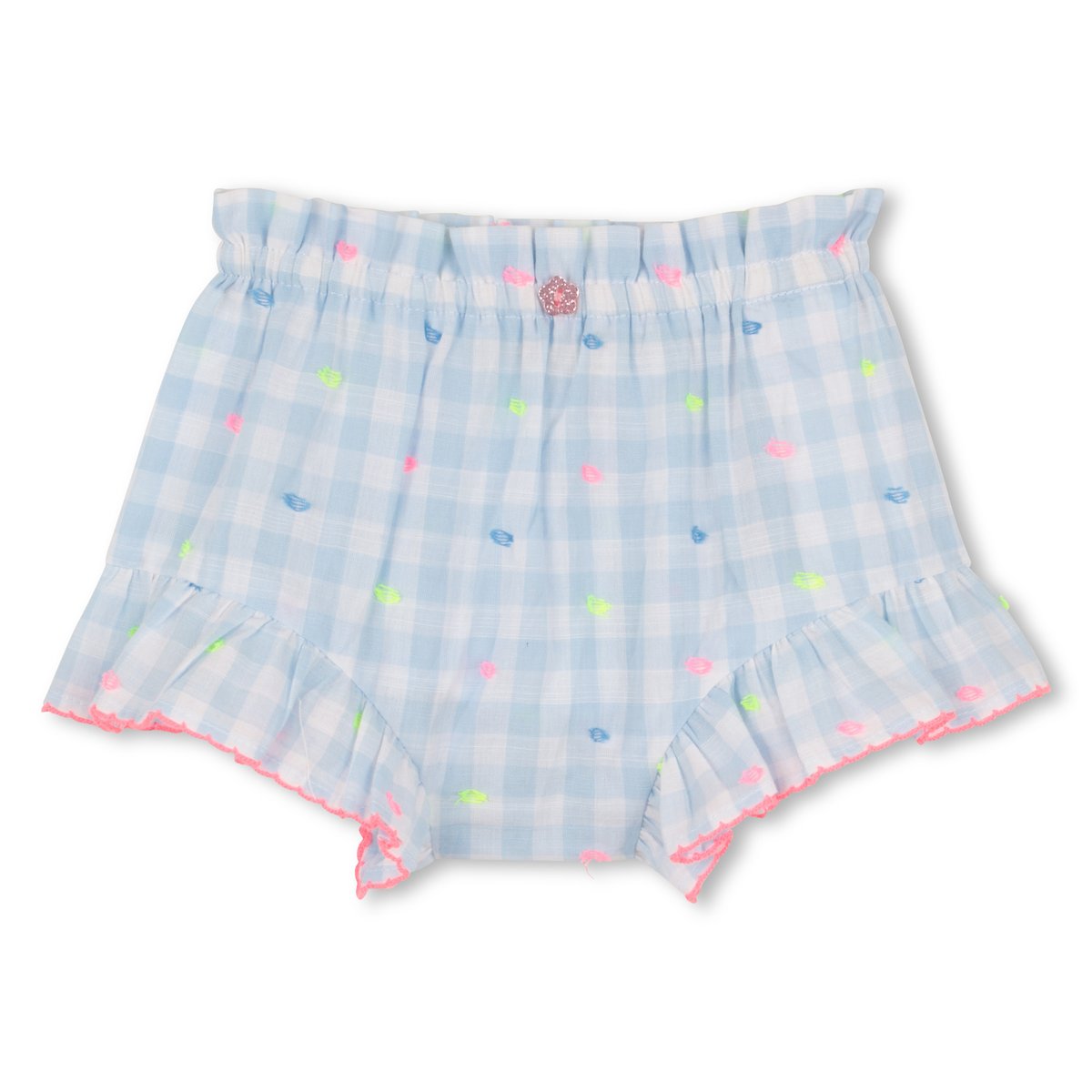 Ensemble top à bretelles et short bleu blanc, BILLIEBLUSH