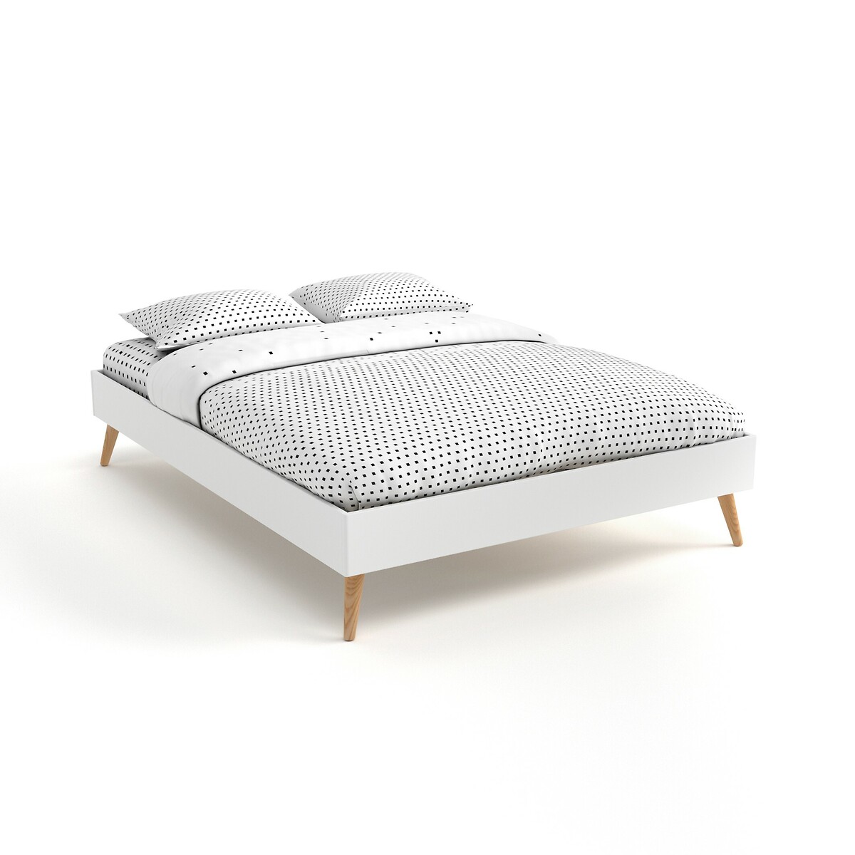 Bed met lattenbodem Jimi wit, LA REDOUTE INTERIEURS