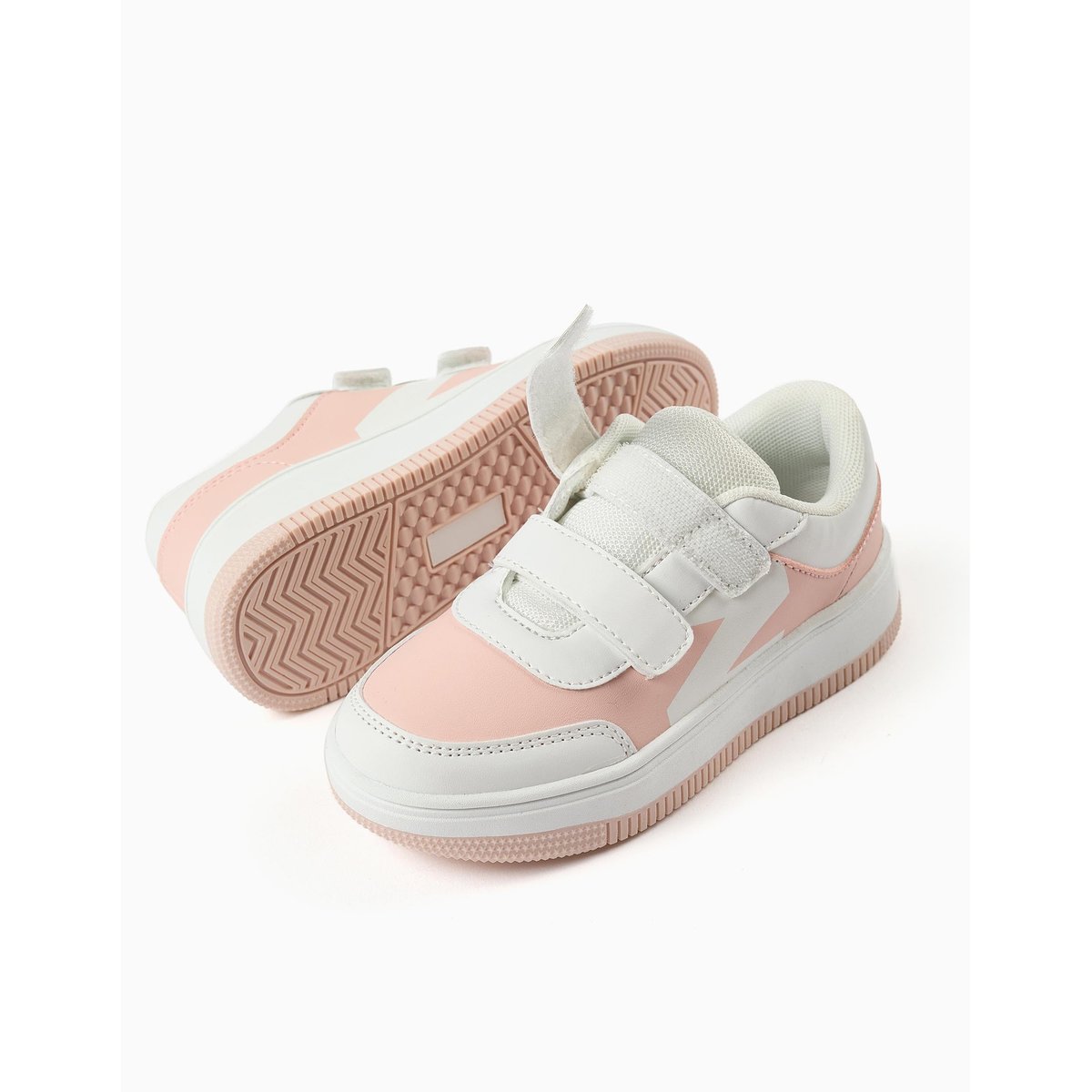 Baskets avec fermeture à scratch rose, ZIPPY