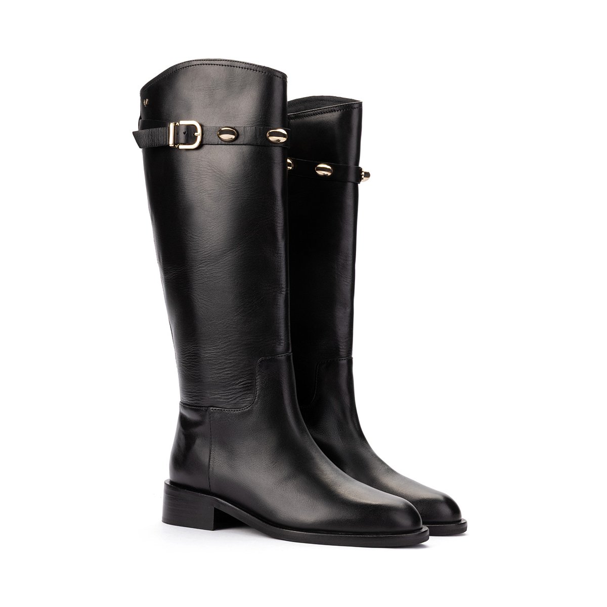 Bottes cuir Ressi black, MARTINELLI