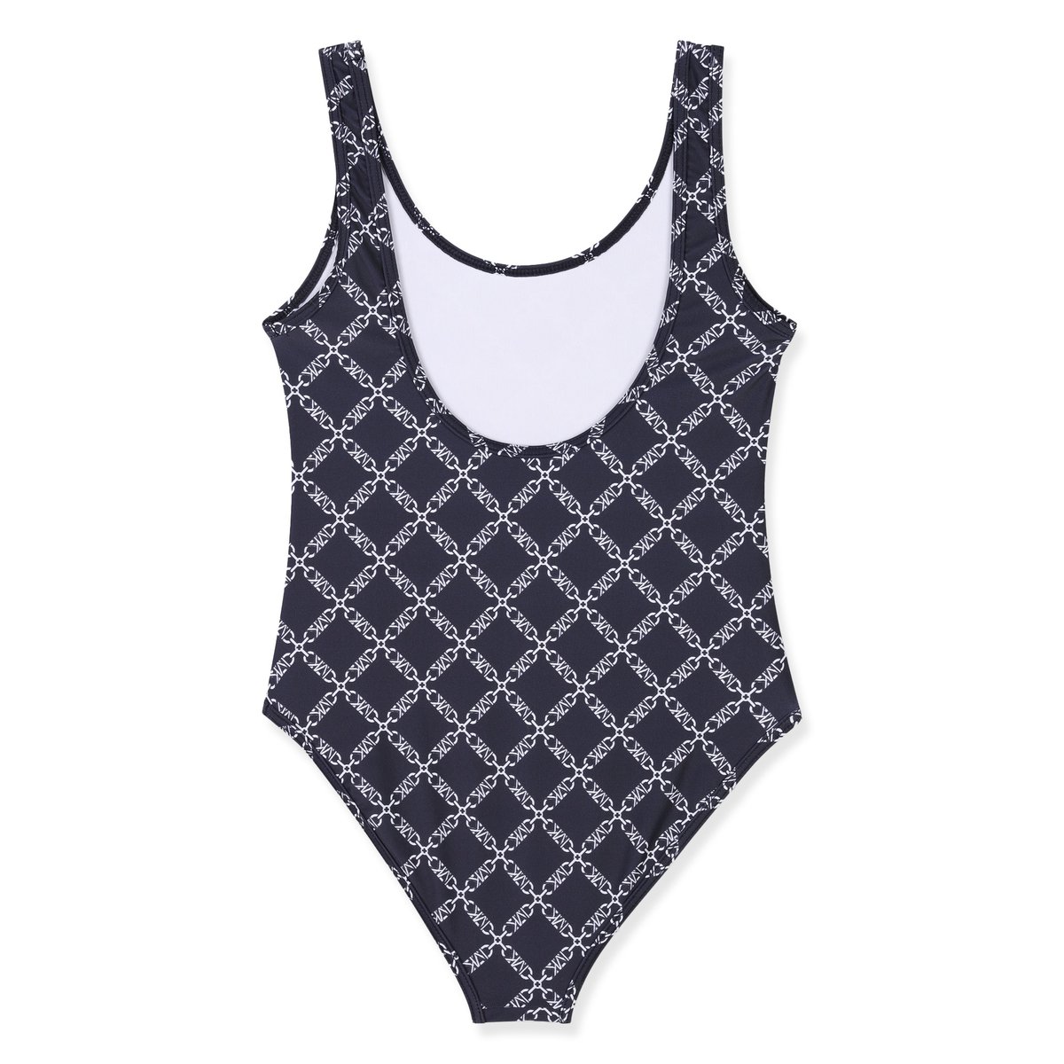 Maillot de bain 1 pièce marine blanc, MICHAEL KORS