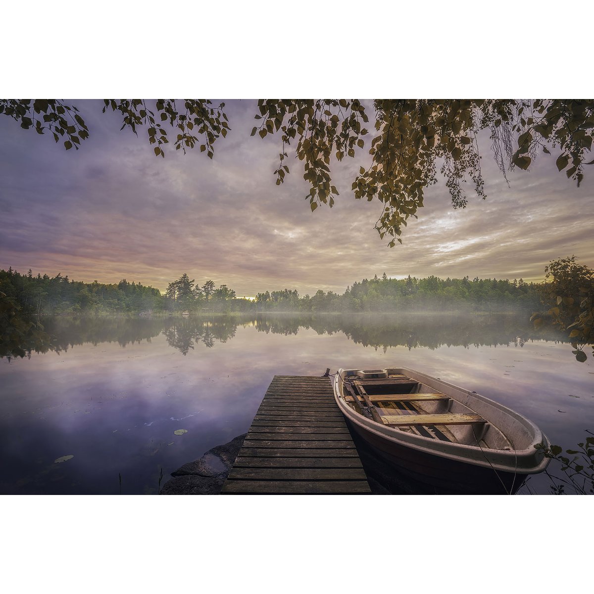 Tableau lacs colorés tableau alu dibond, HEXOA