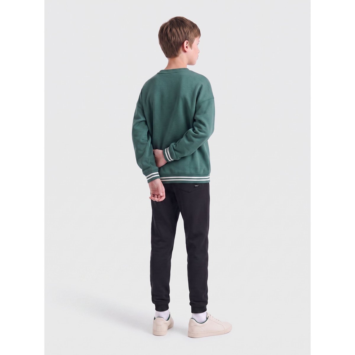Sweat-Shirt trekking green 1, ONLY & SONS JUNIOR