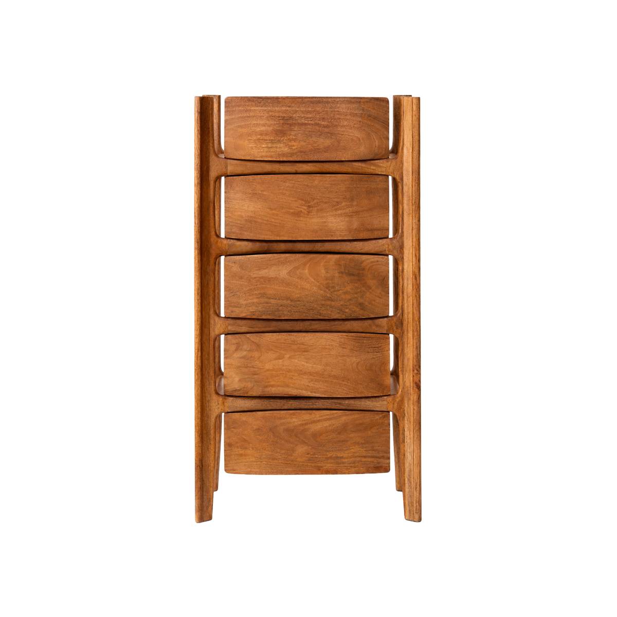 Chiffonnier en bois de manguier ROSANA bois clair, MADE IN MEUBLES