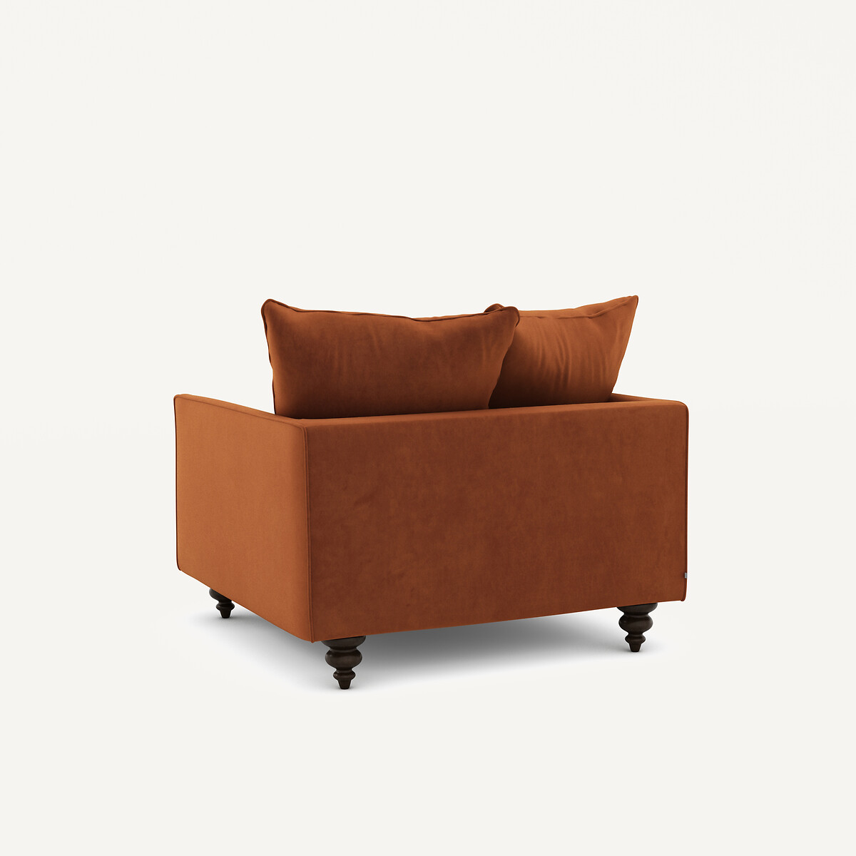 Sessel Lazare, Samt karamell, AM.PM