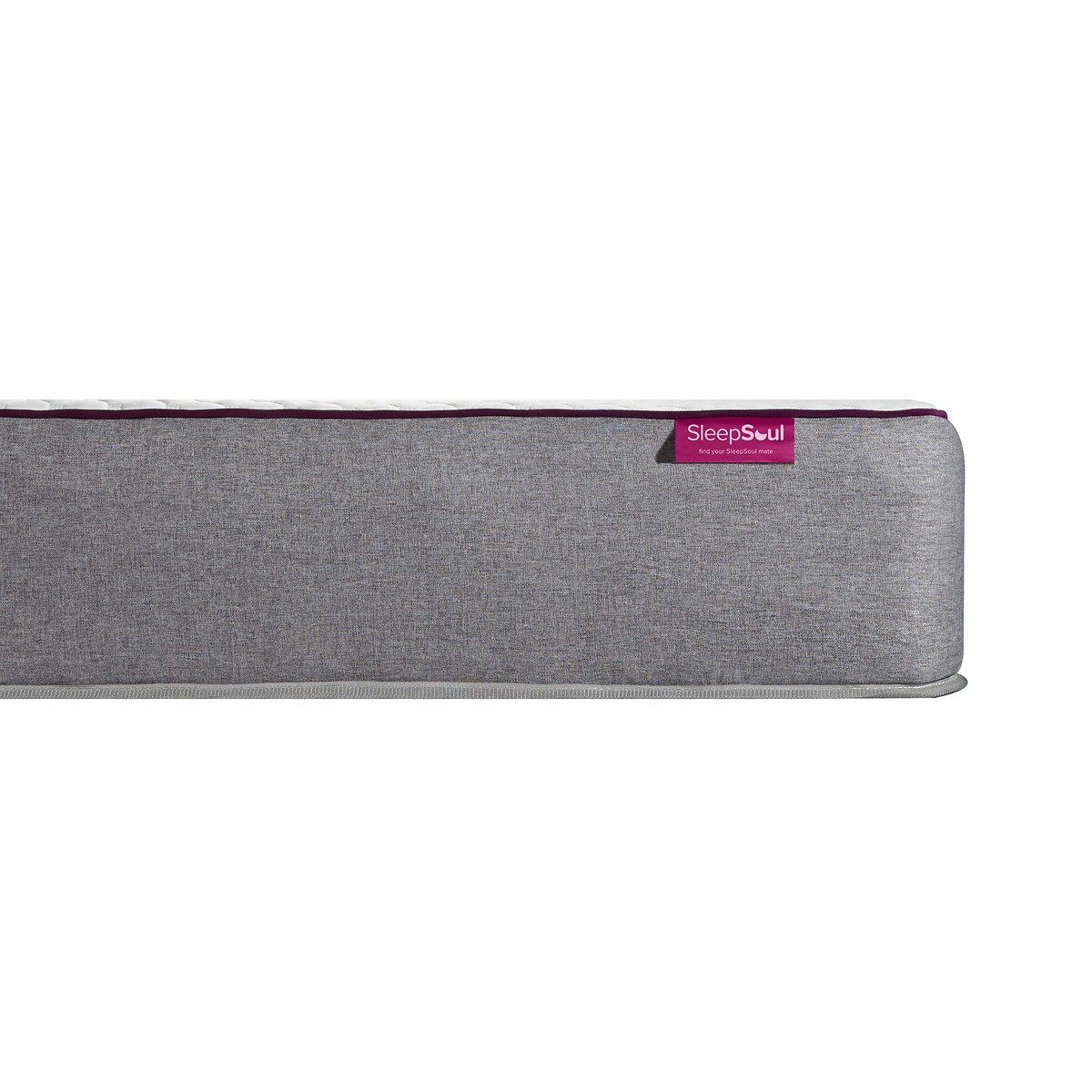 SleepSoul Paradise Pocket Sprung Mattress white/grey, SLEEPSOUL
