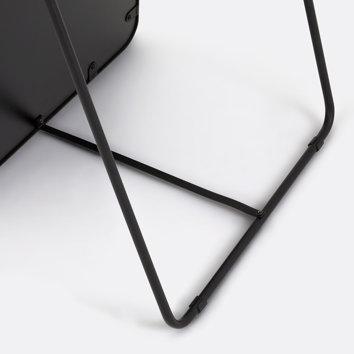 Miroir sur pied ou psyché, en métal fer, largeur 50 x hauteur 150 cm, IODUS noir, LA REDOUTE INTERIEURS