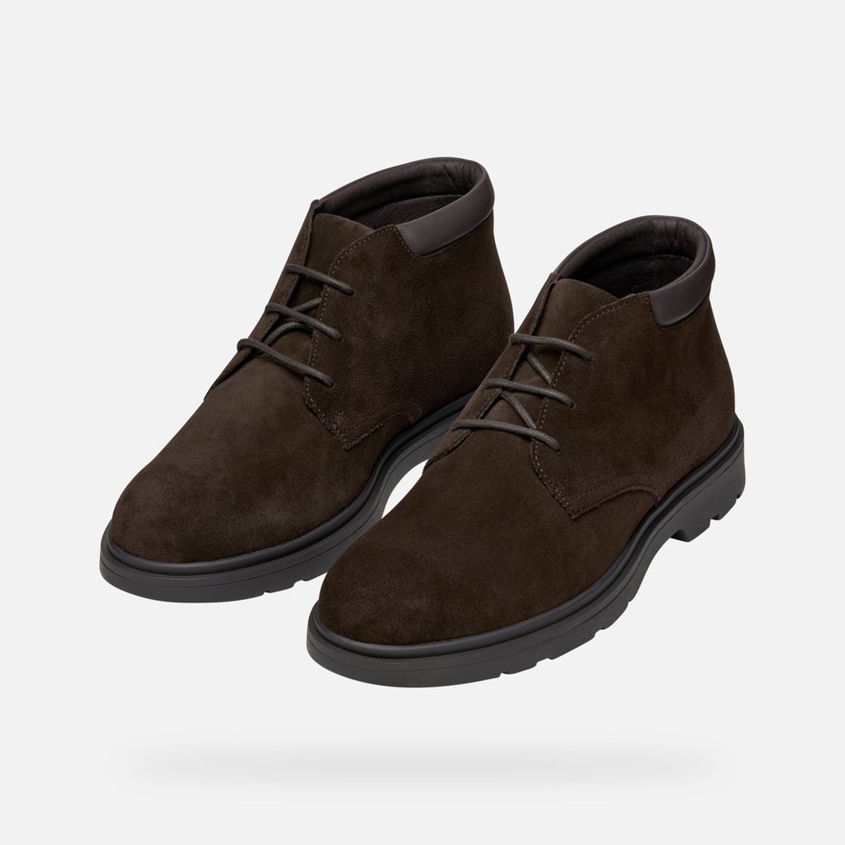 Bottines  U SPHERICA EC1 marron foncé, GEOX