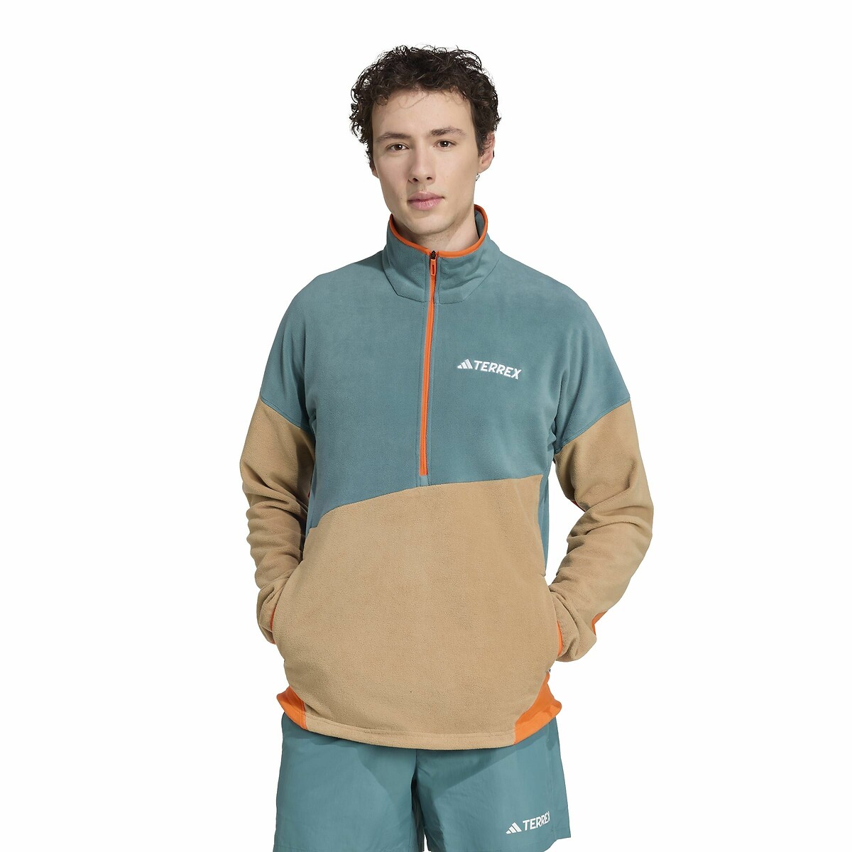 Anorak polaire Terrex Multi Climawarm multicolore, adidas Performance