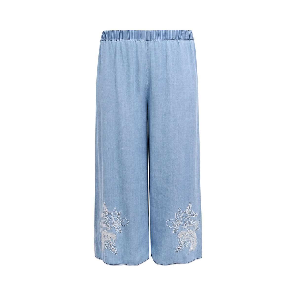 Pantalon imprimée blue clair, YOEK