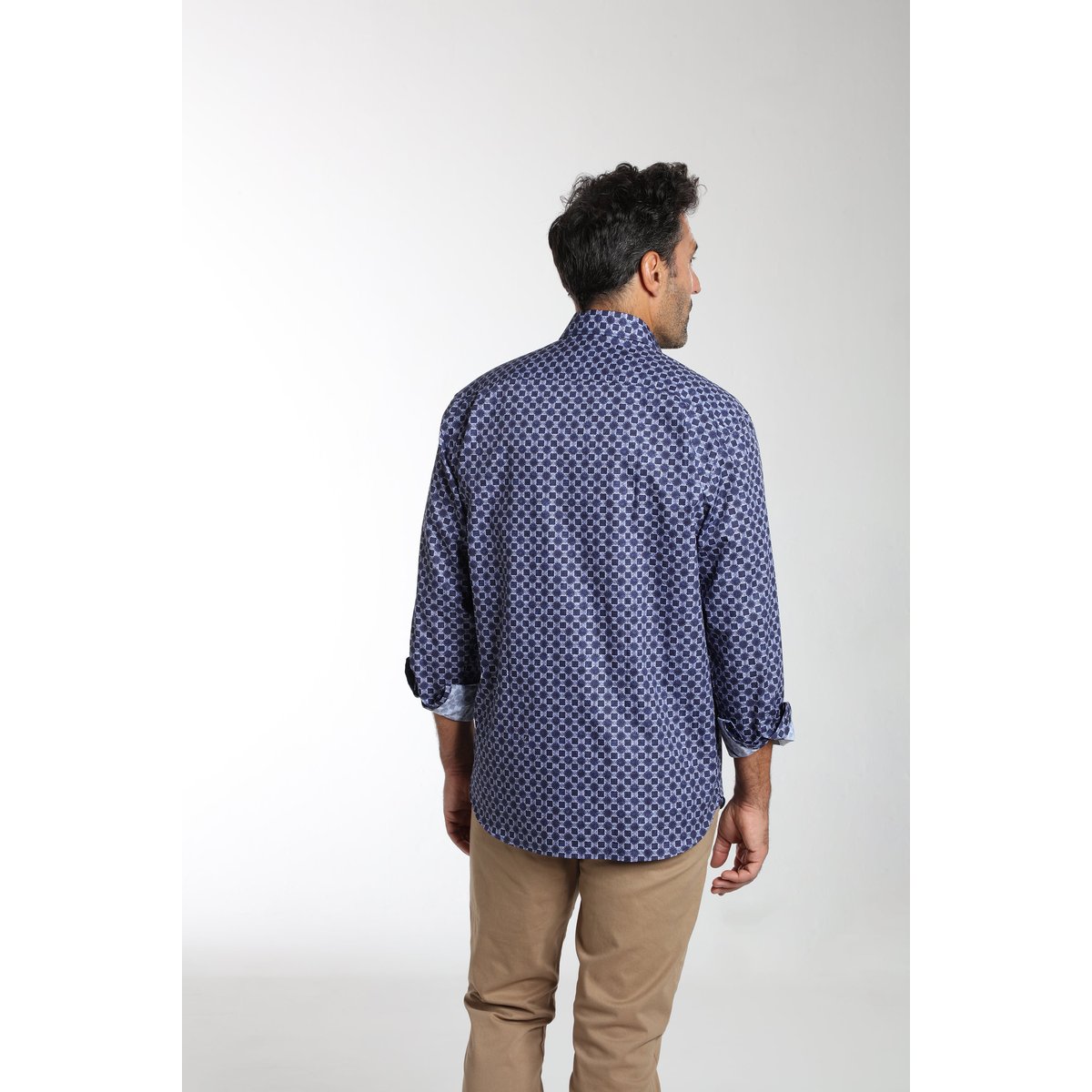 Chemise manches longues en coton CLOE bleu, GENTLEMAN FARMER
