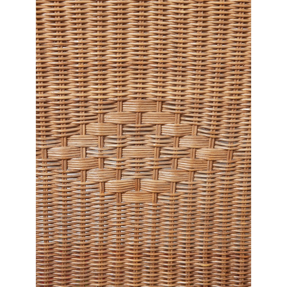 Grand fauteuil en osier Ernest N°1090 - Bon état bois clair, DEBONGOUT