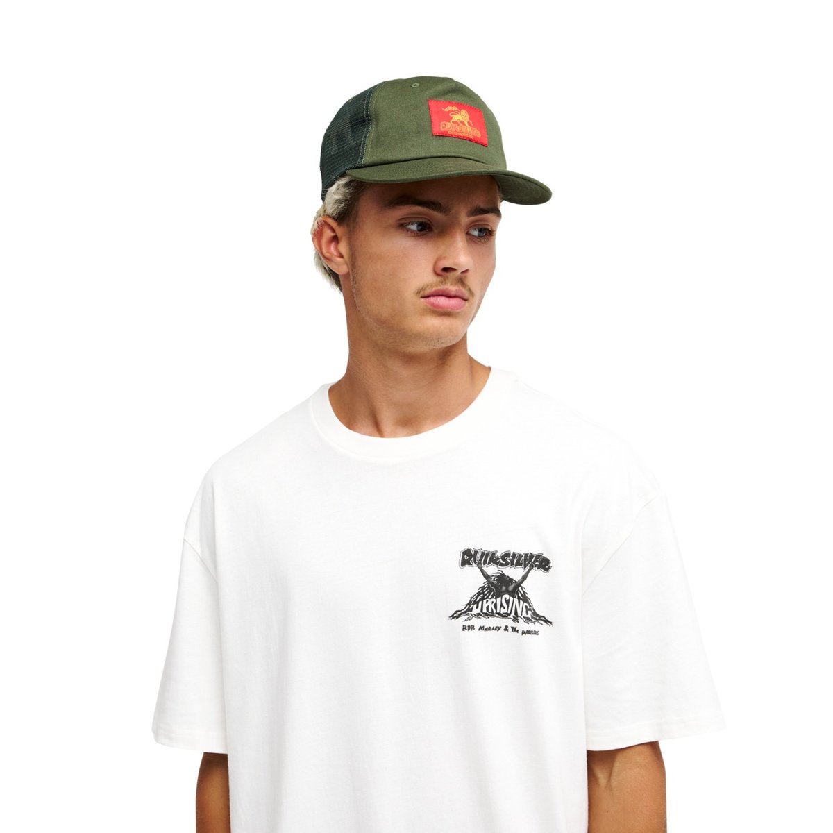 T-Shirt manches courtes BOB MARLEY UPRISING blanc snow white, QUIKSILVER