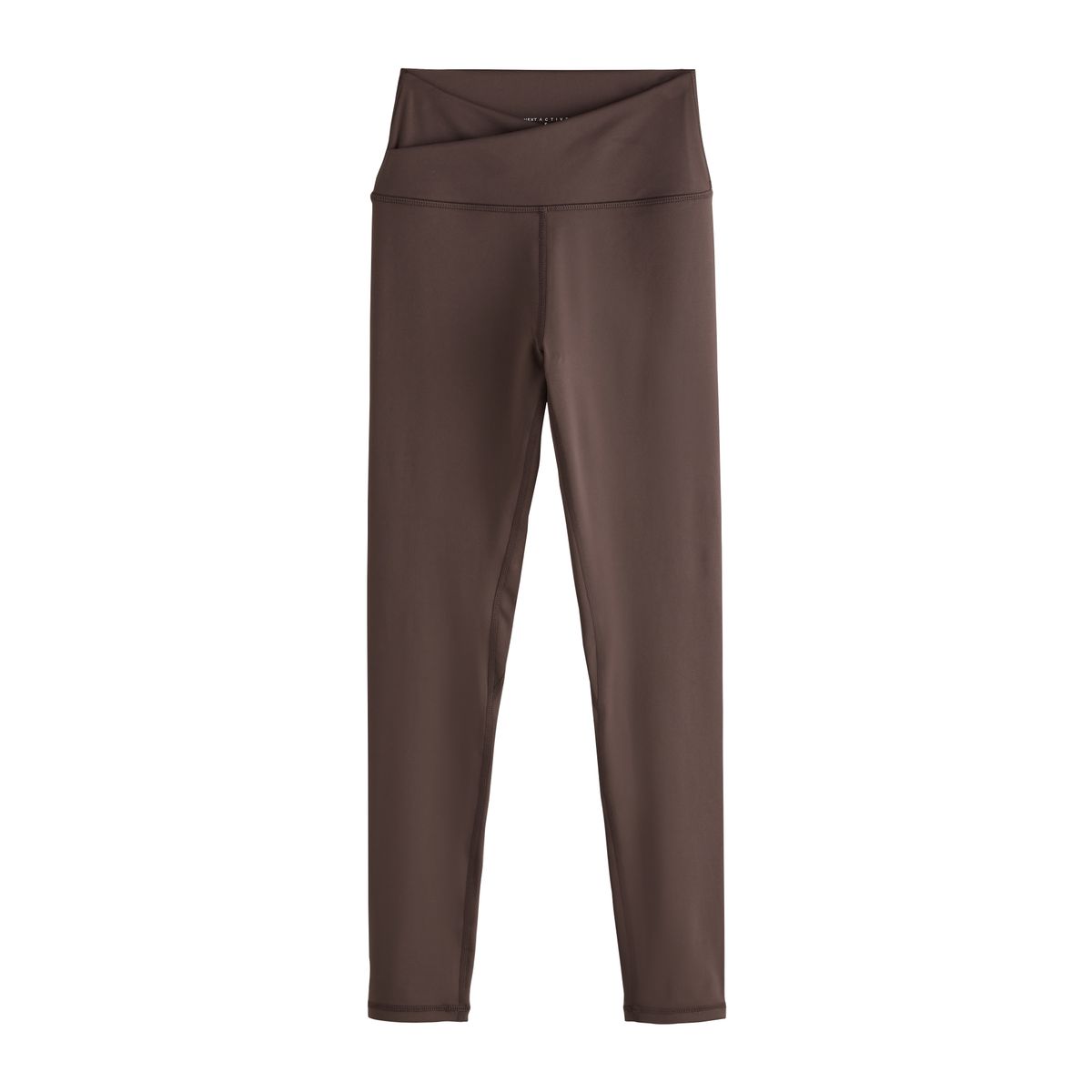 Legging enveloppant de yoga active marron chocolat, NEXT