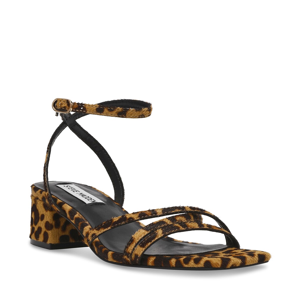 Gabby Heeled Sandals leopard print, STEVE MADDEN