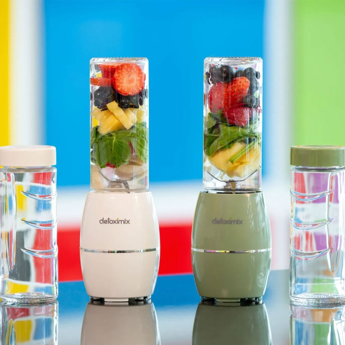 Mini Blender Neo Blanc neige blanc, DETOXIMIX