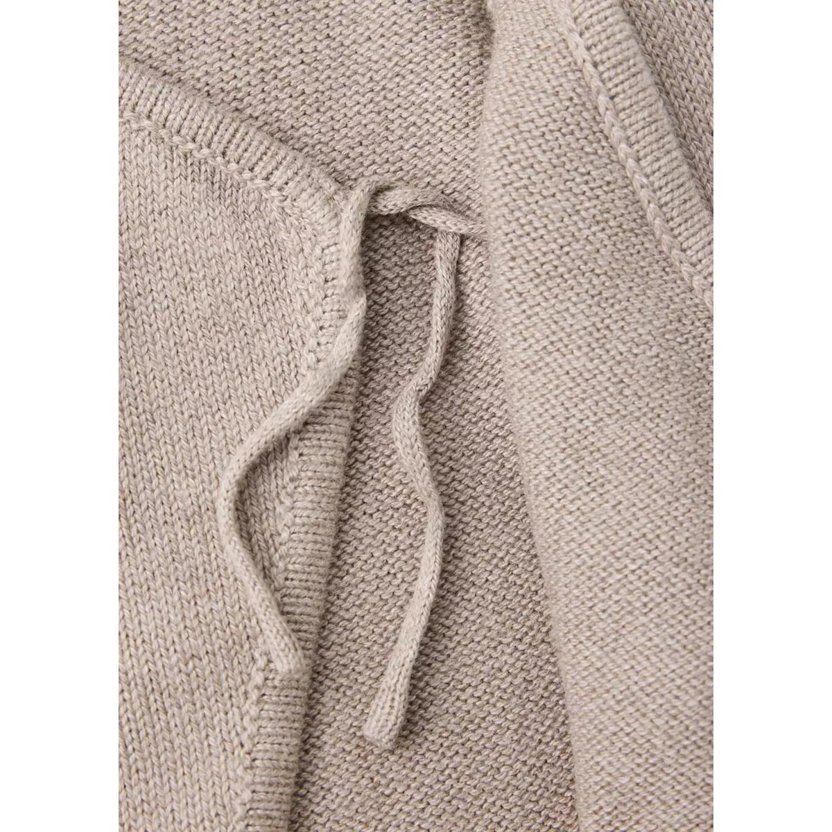 Combinaison cache-cœur marron moyen, MANGO BABY