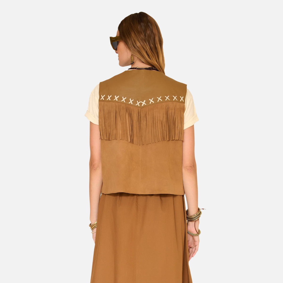 Gilet GWEN 26s noisette, MKT STUDIO