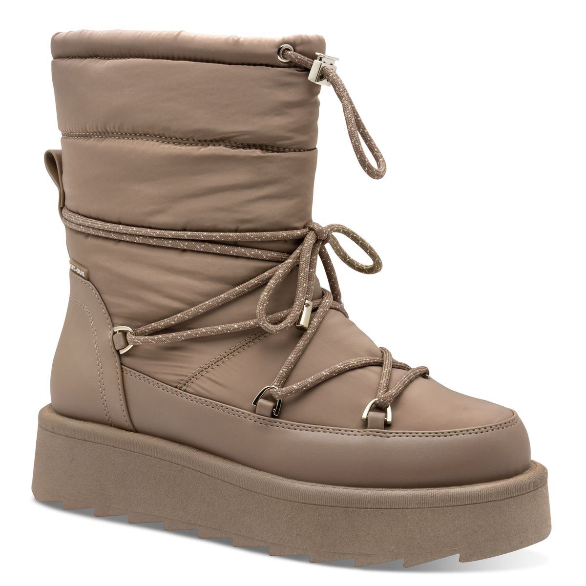 Bottine fourée marron taupe, TAMARIS