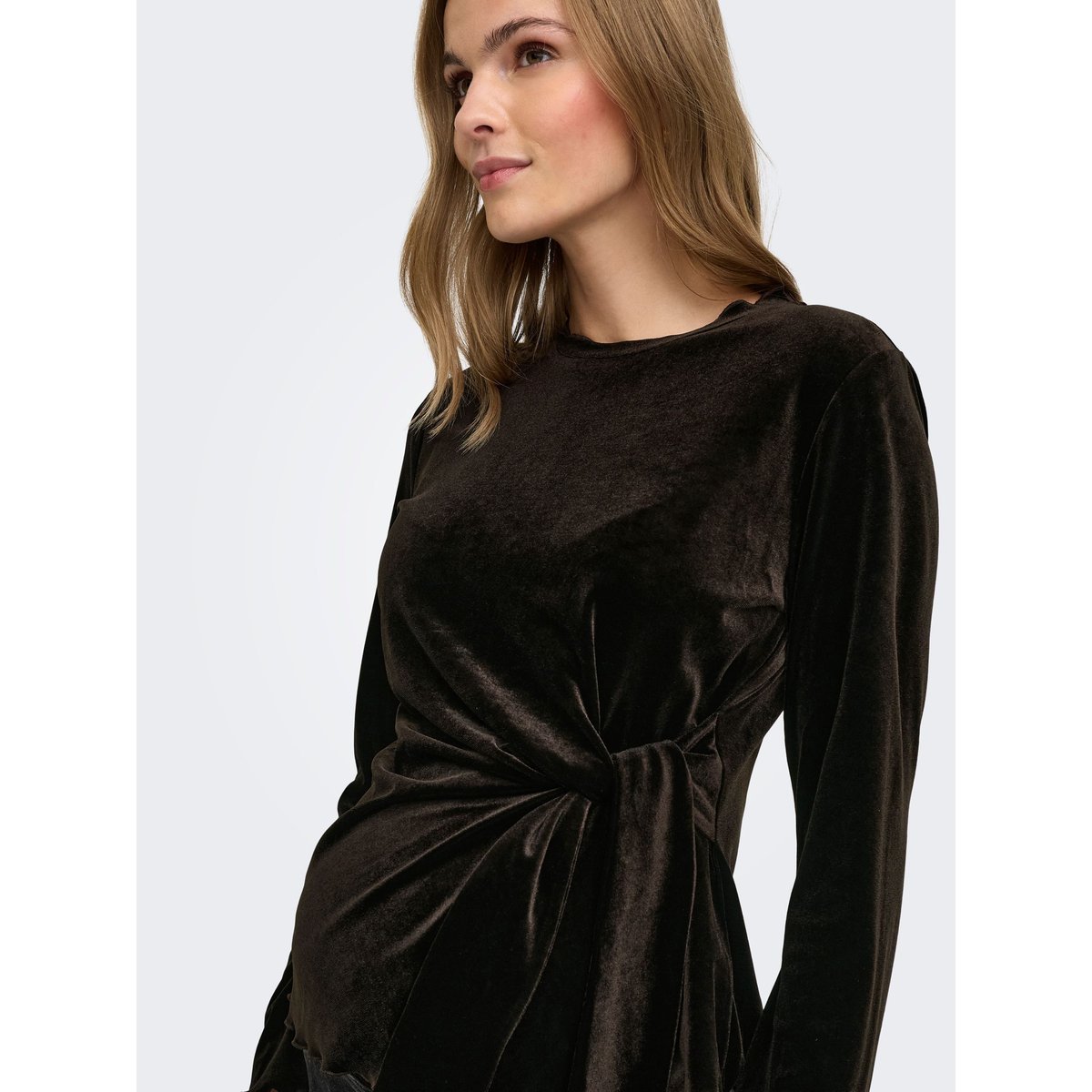 Top marron - coffee bean 1, ONLY