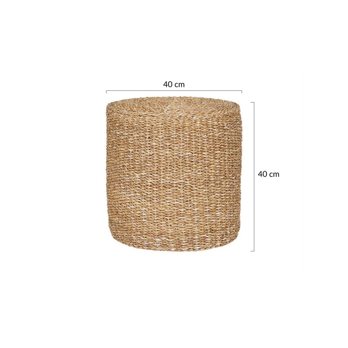 Pouf - JENNA beige, BEST MOBILIER