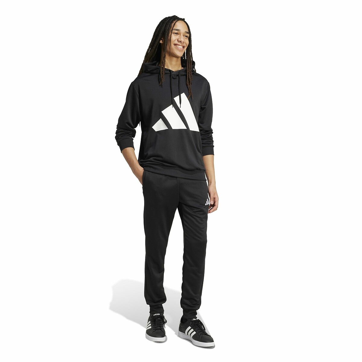 Survêtement big logo noir, ADIDAS SPORTSWEAR
