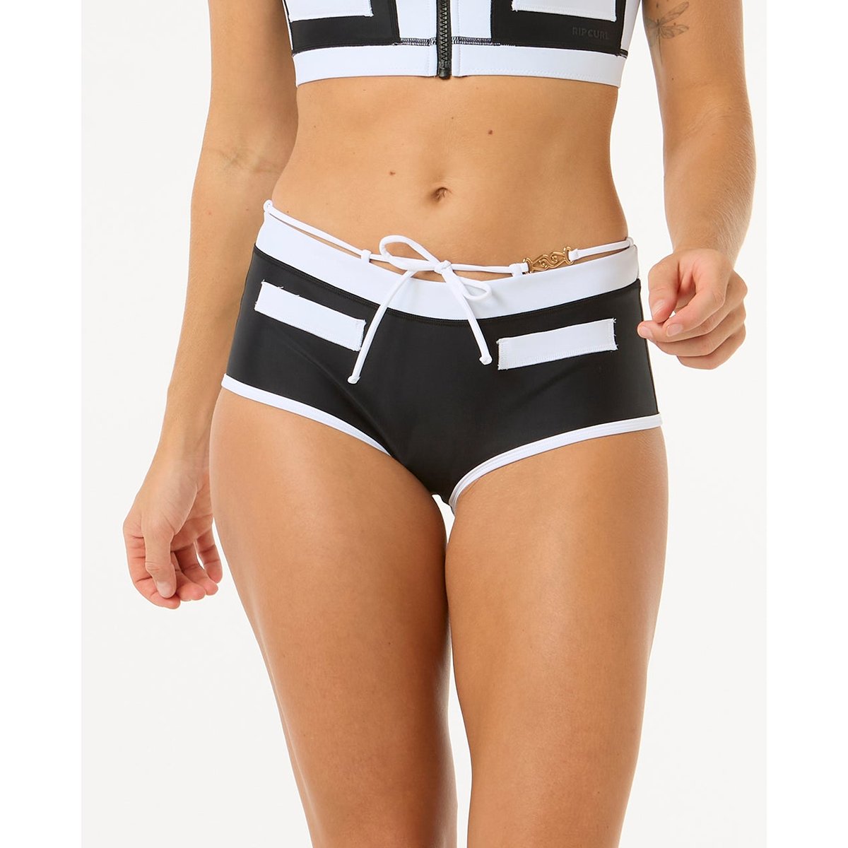 Maillot de bain NOUGHTIES LOW RISE VV SHORT noir, RIP CURL