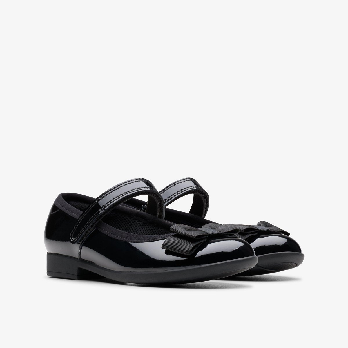 Ballerines Brevet Coupe Extra Large SCALA TAP K noir, CLARKS