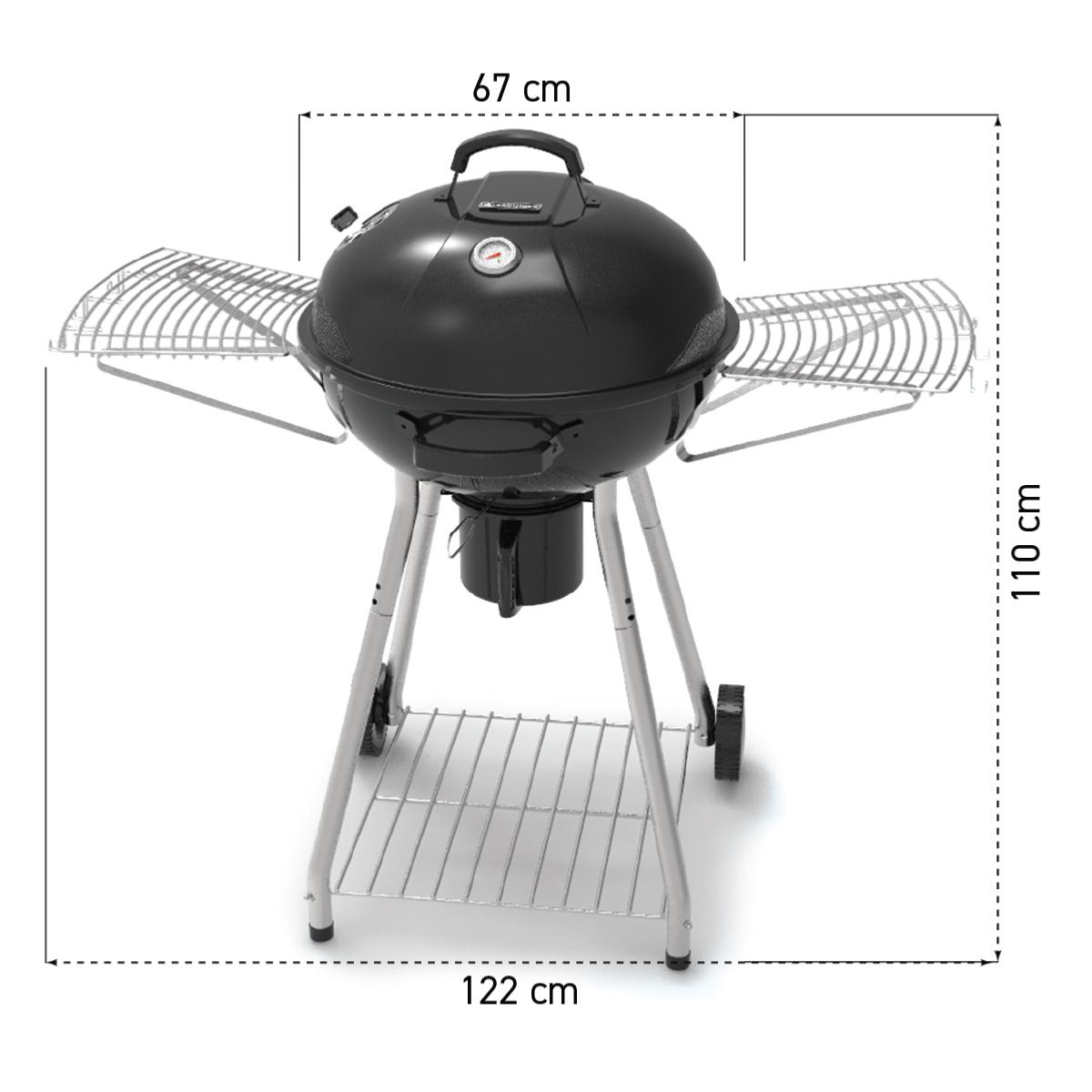 Barbecue au charbon - 2 modes de cuisson couleur unique, LAGUIOLE CUISSON