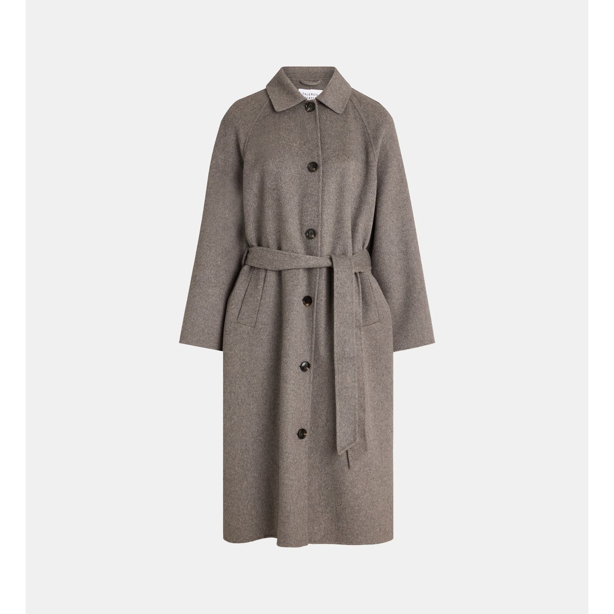 Manteau peignoir long freya ceinture beige, GALERIES LAFAYETTE