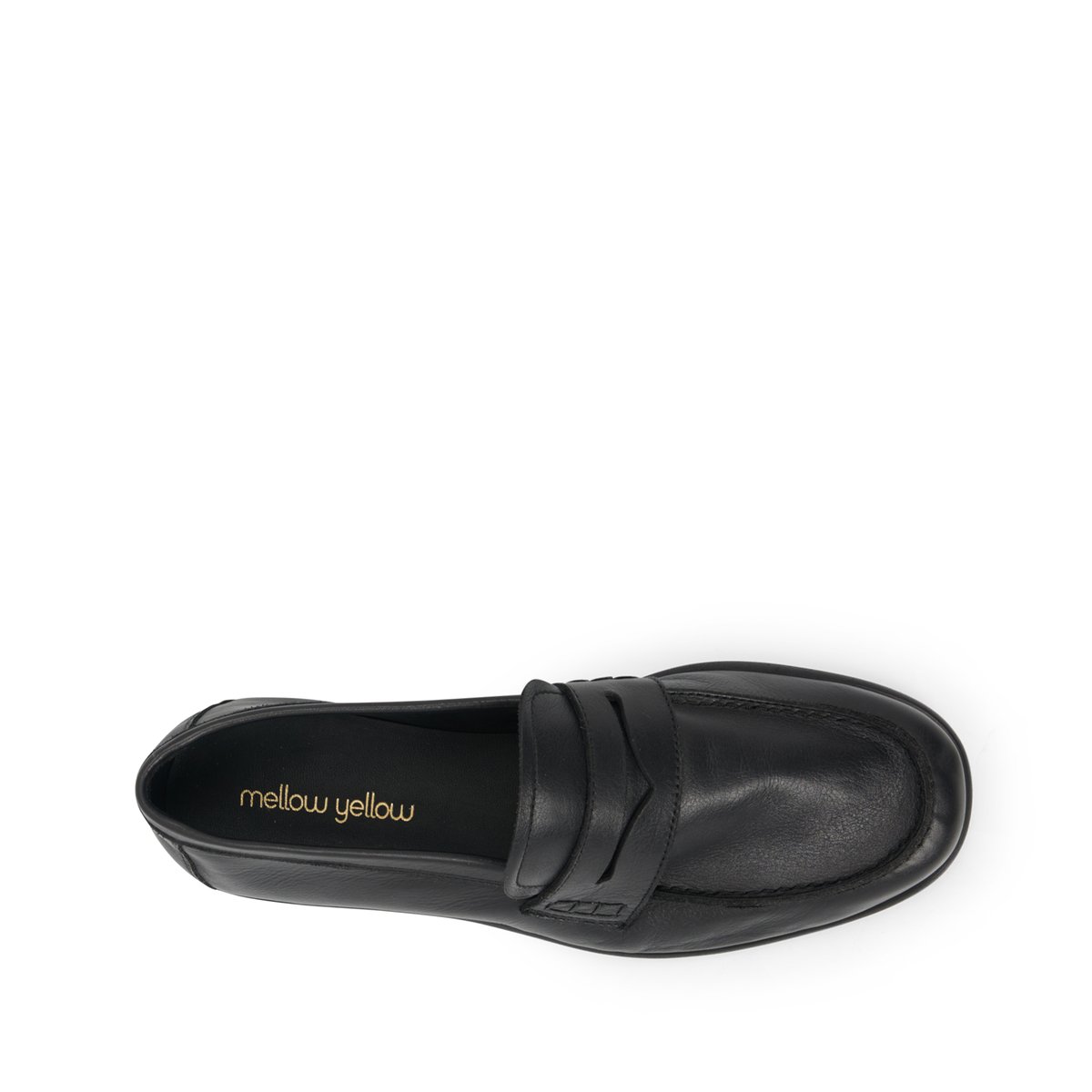 Mocassin en cuir OREO noir, MELLOW YELLOW