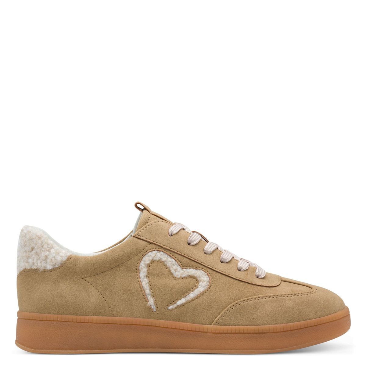 Basket à lacets beige, MARCO TOZZI
