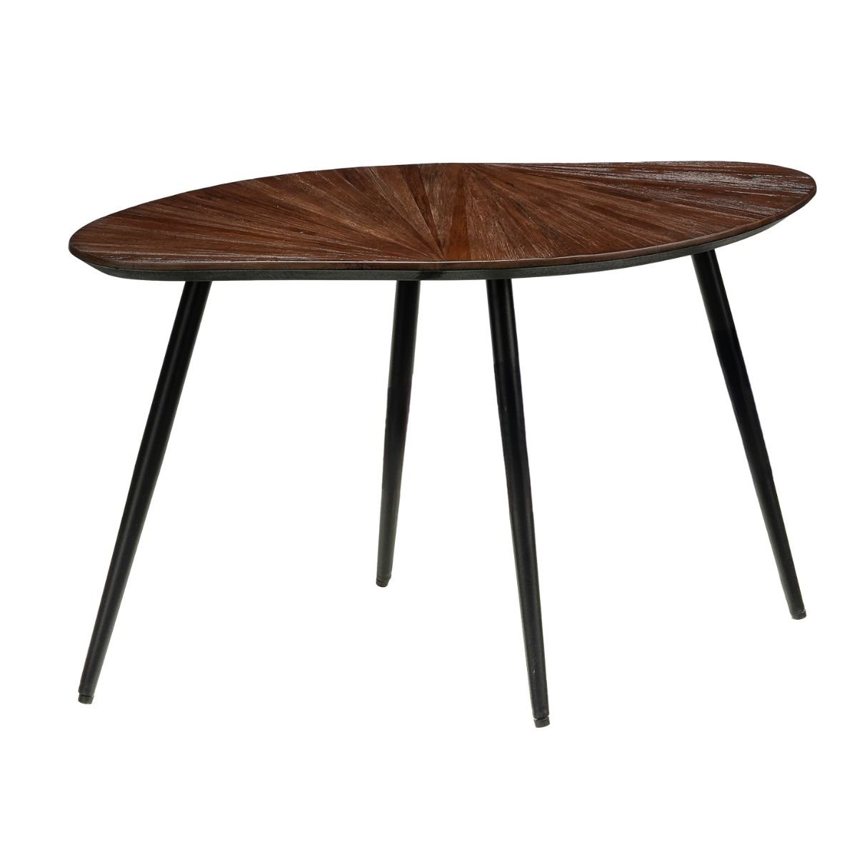 Table d'appoint DANE brun, MICA DECORATIONS