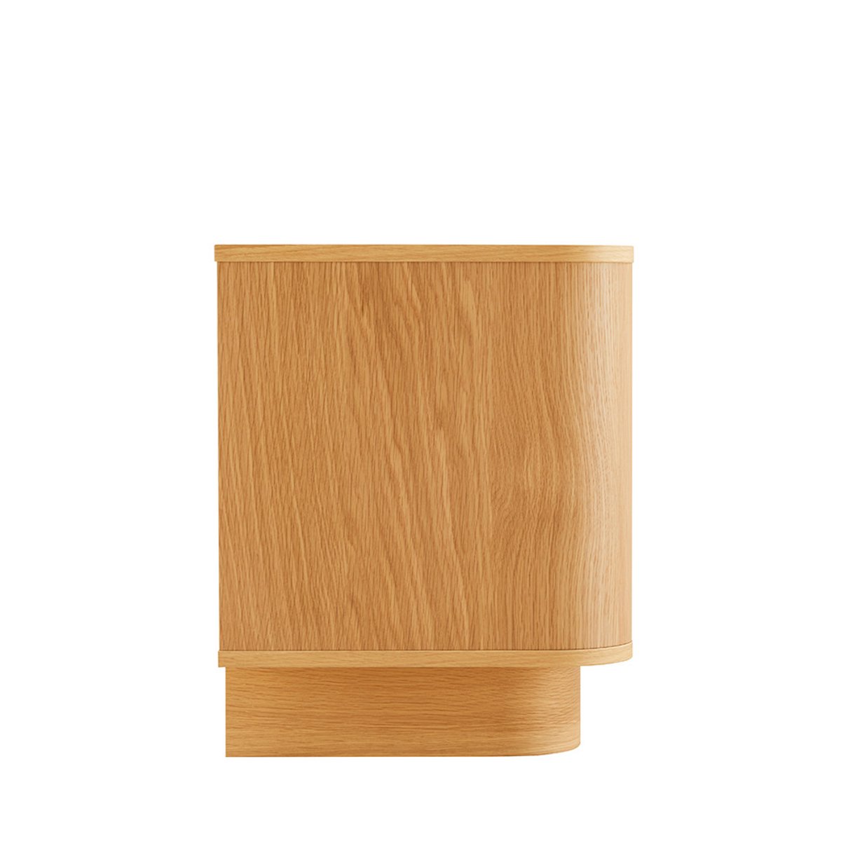 Table de chevet 2 tiroirs en bois- NAVAN bois clair, DRAWER