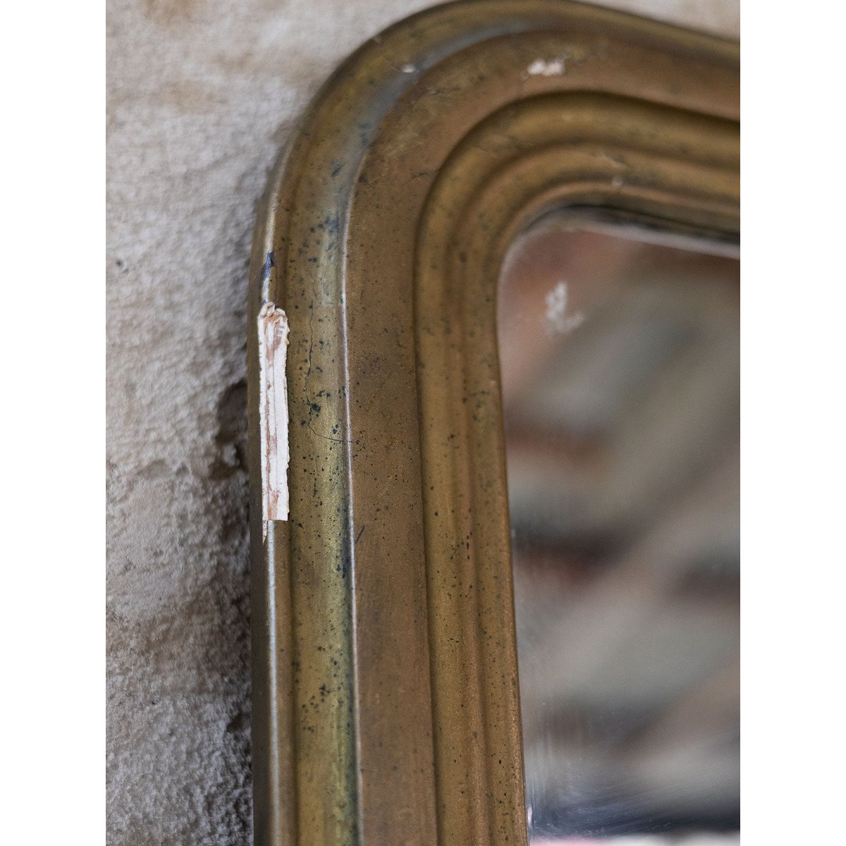 Miroir Louis Philippe Igor N°1169 - Bon état doré, DEBONGOUT