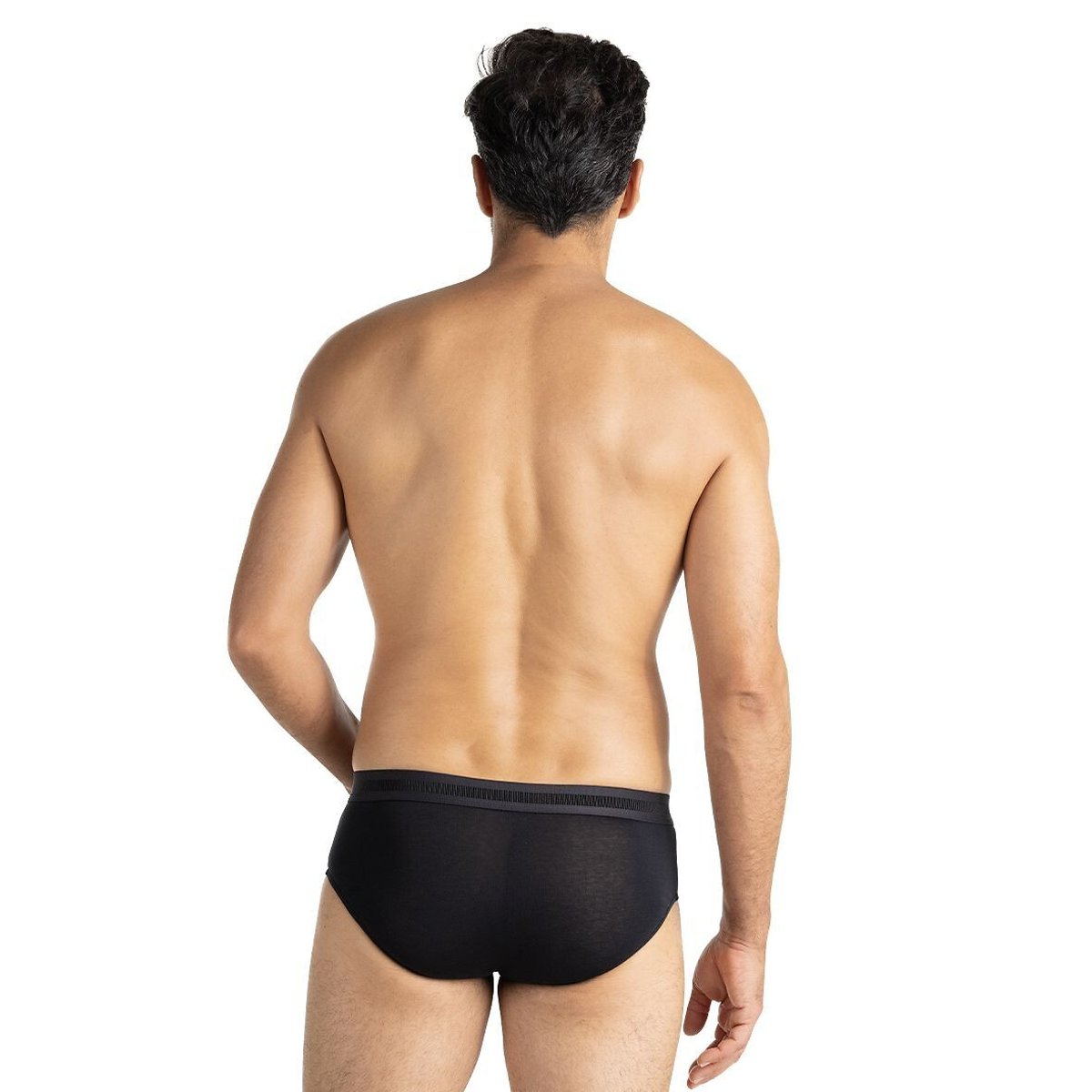 Set van 3 herenslips Exception Eminence zwart + bordeaux + blauw, EMINENCE