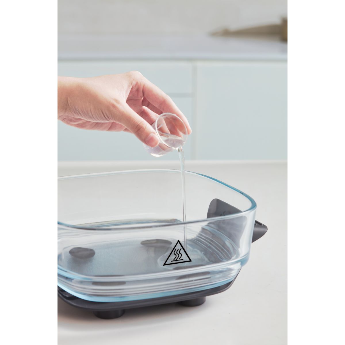Friteuse sans huile Tasti™,Gris, 5 en 1, 2 récipients: 2,5L et 4,5L, 1500W couleur unique, DREAME